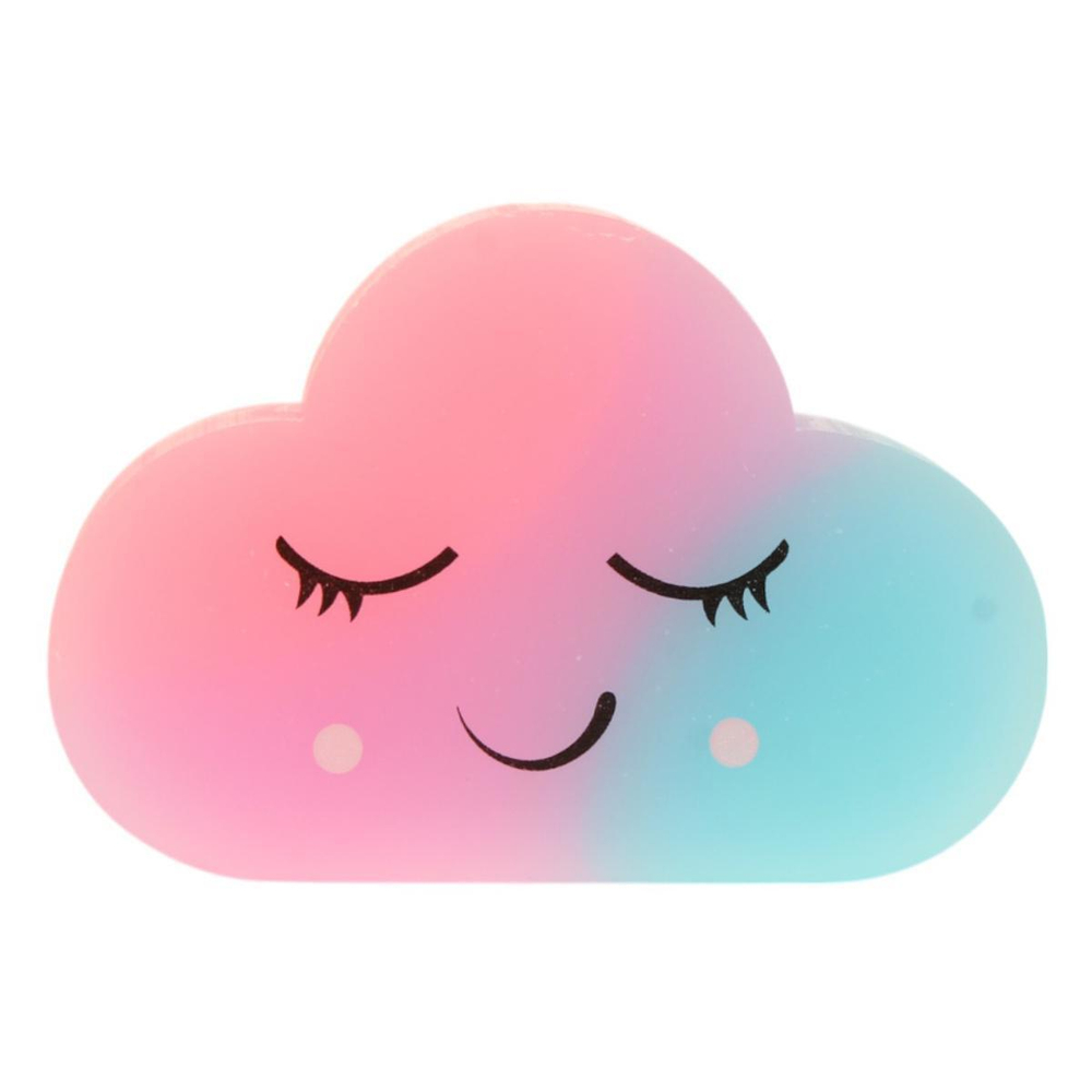 Ластик 58*39*12мм, синтетич.каучук "Облака" в индивидуальной пластиковой коробке (Центрум)