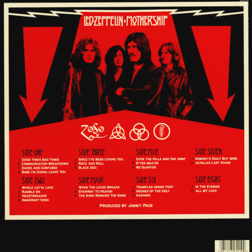 Led Zeppelin / Mothership: The Very Best Of Led Zeppelin (4LP)