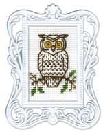 "Миниатюра в рамке"-FА010 вышивка