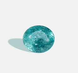 Турмалин Параиба, Овал, 1 шт. / 7,66 карат, Мозамбик