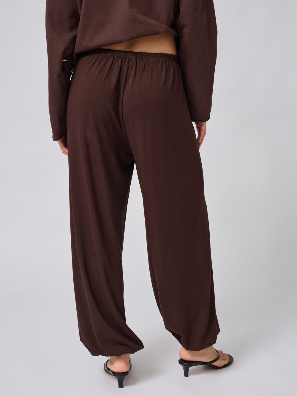 Брюки алладины из вискозы