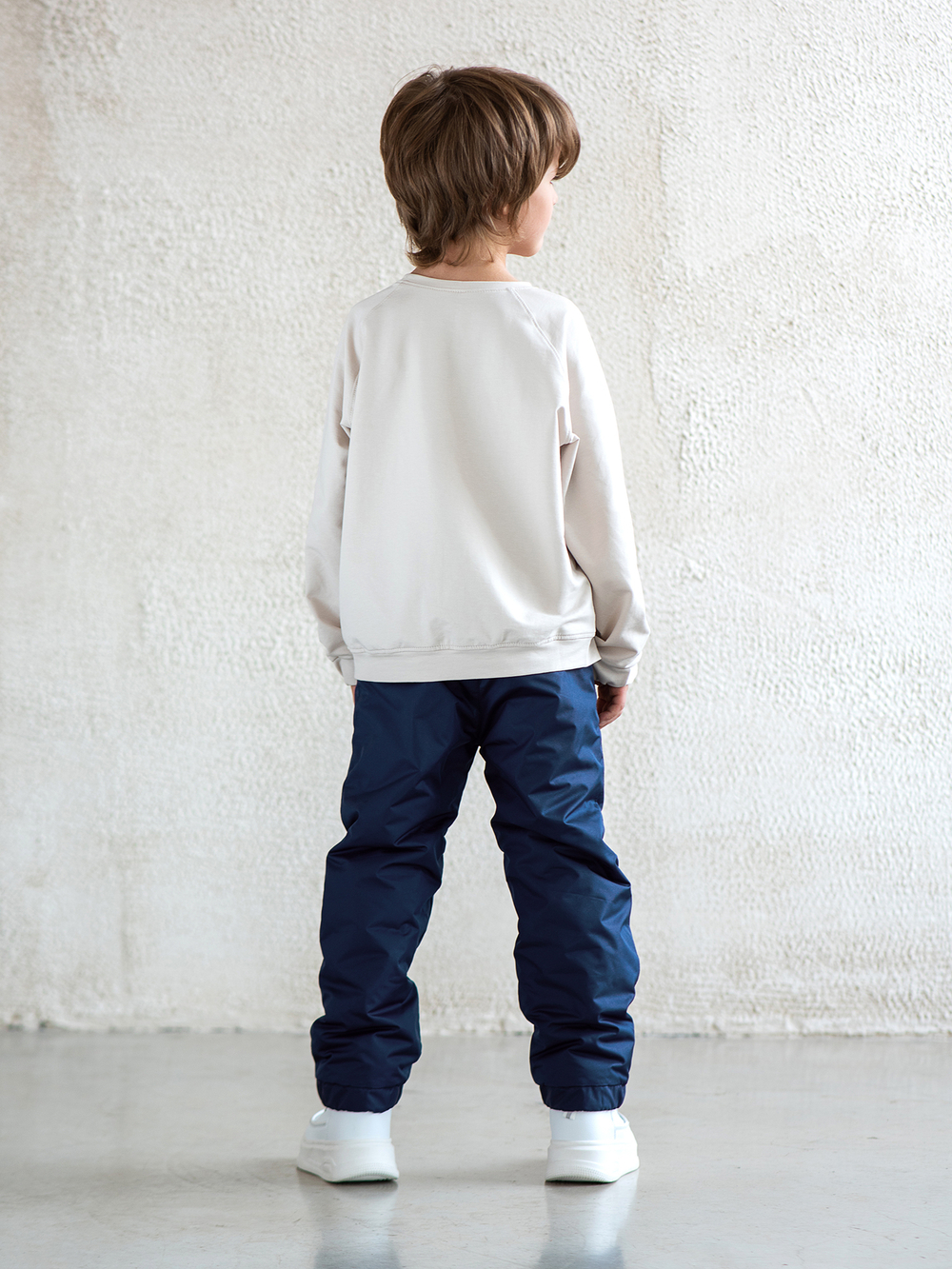 Утеплённые брюки тёмно-синие NEW (размеры от 3 до 12 лет)