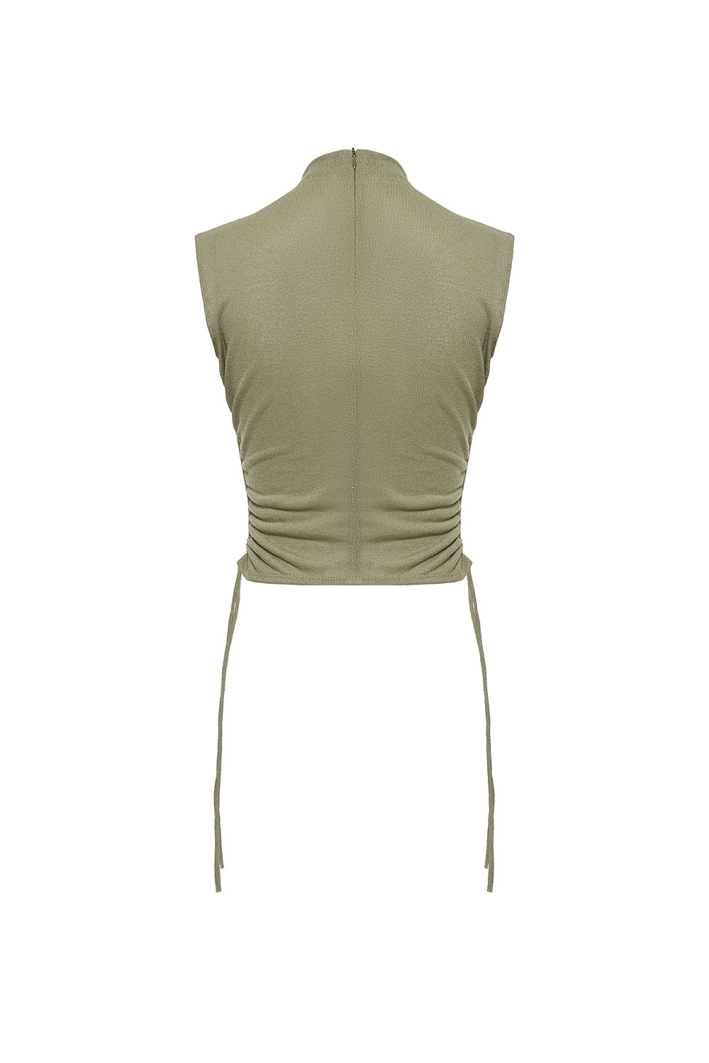 Топ с горлом TANZANIA Moss