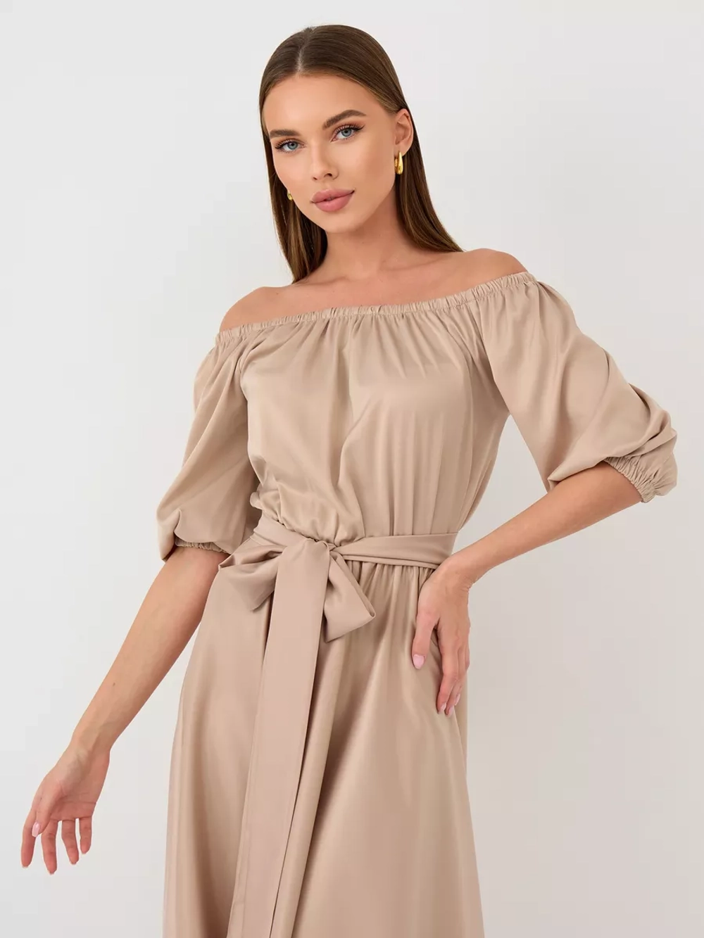 Платье длинное