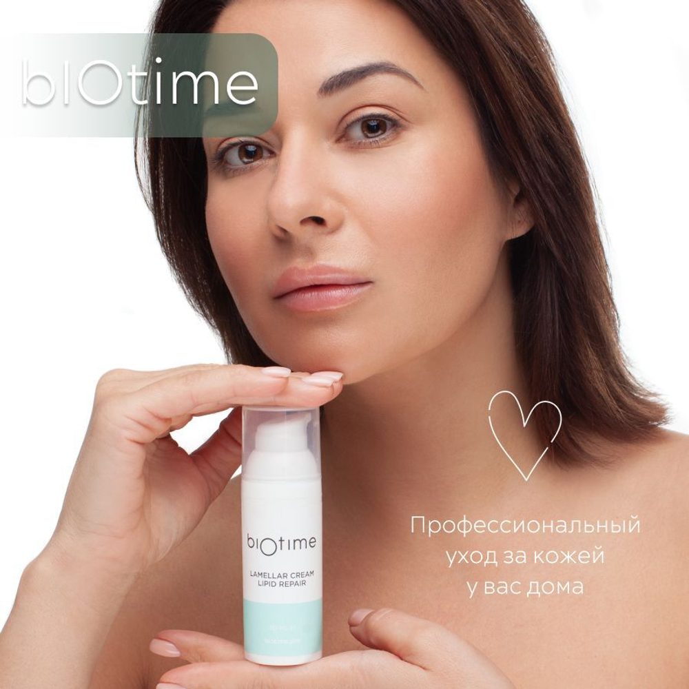LAMELLAR CREAM LIPID REPAIR BIOTIME - Крем ламеллярный липидовосполняющий, 200мл