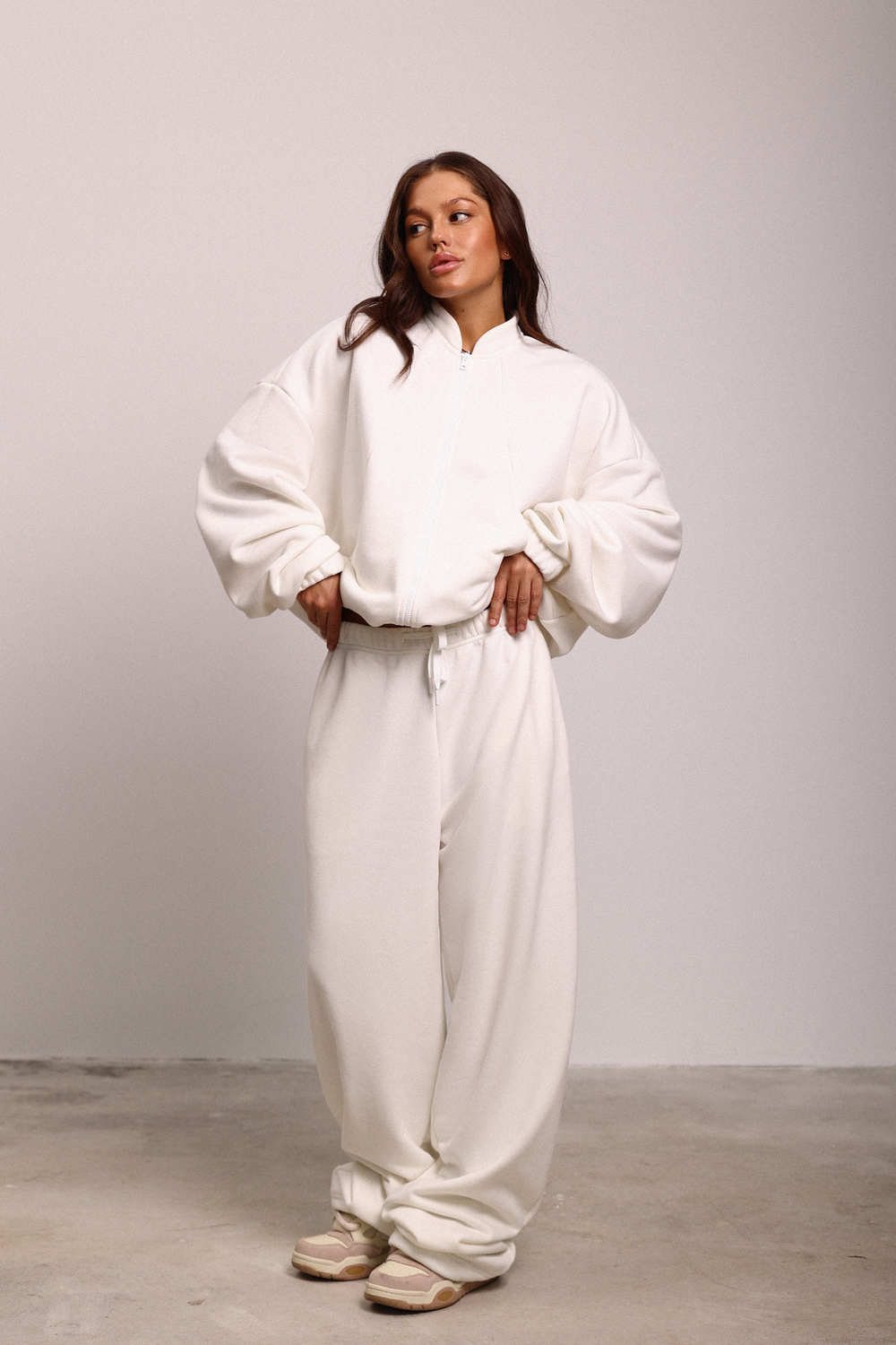 Брюки из футера