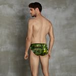 Мужские трусы слипы зеленые Doreanse MANDARIN 1273