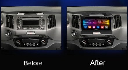 Магнитола для KIA Sportage 2010-2016 - Carmedia OL-9735 QLed+2K, Android 13, UIS7870 (DUDU7), CarPlay, SIM-слот