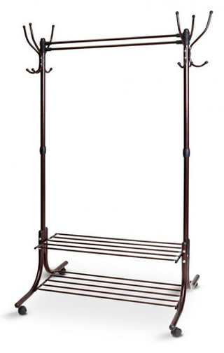 Вешалка гардеробная с ПДО антик ВГП90-6/А (64425)