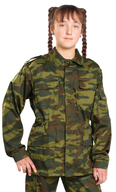 Костюм детский военно-полевой цв.Флора