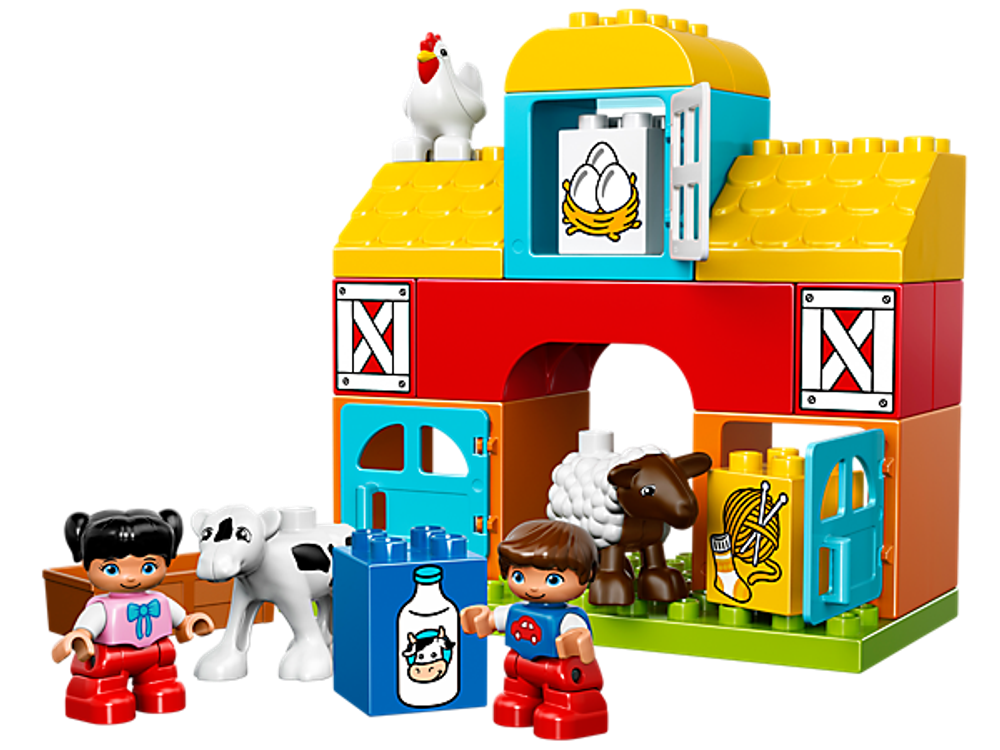 LEGO Duplo: Моя первая ферма 10617 — My First Farm — Лего Дупло