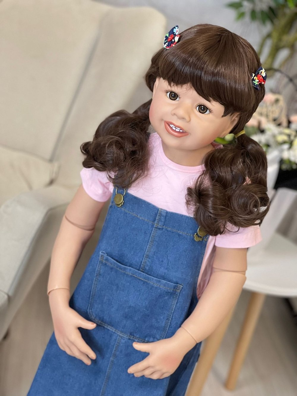 Кукла Реборн ростовая 98см в пакете (FA-253)