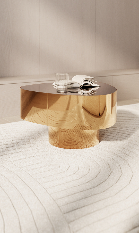 Стол Енисей 68 Золотой