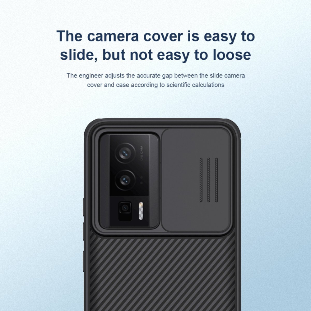 Накладка Nillkin CamShield Pro Case с защитой камеры для Xiaomi Poco F5 Pro