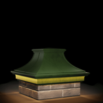 Колпак для забора MONBLAN PREMIUM на 1,5 кирпича с LED подсветкой