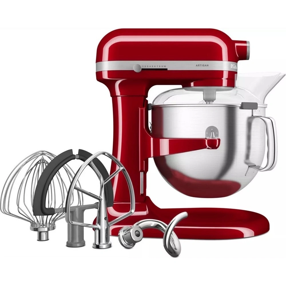 Миксер планетарный KitchenAid Artisan 5KSM70SHXEER красный