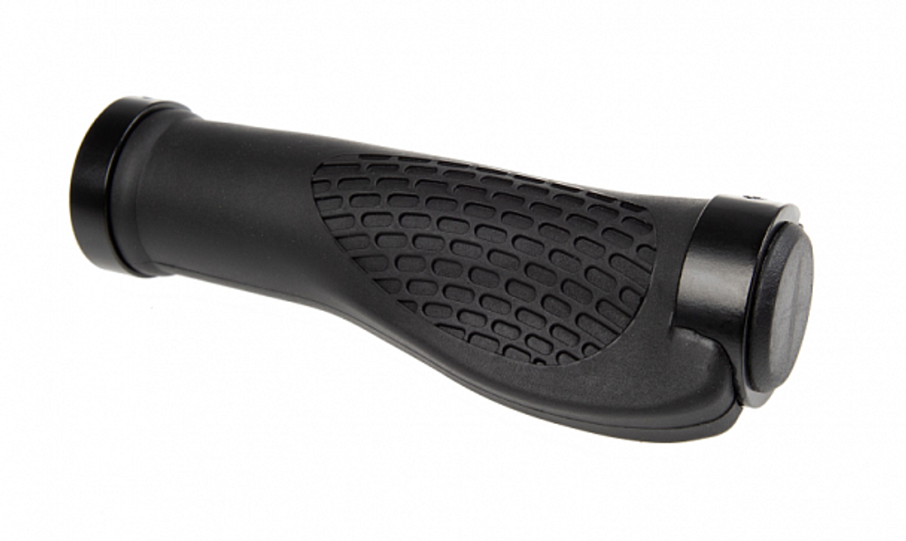 Грипсы 130мм FSD-DS12C чёрные с чёрными кольцами