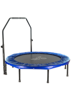 Батут для фитнеса ATLAS SPORT 122 см с ручкой на пружинах