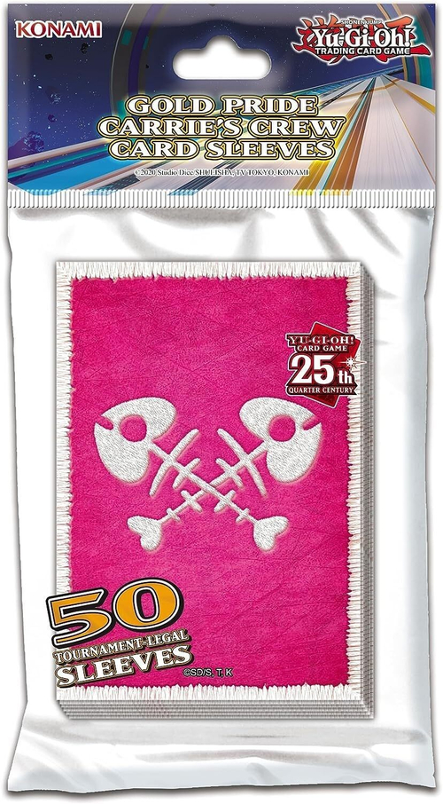 Gold Pride Carrie's Crew Card Sleeves (50)
