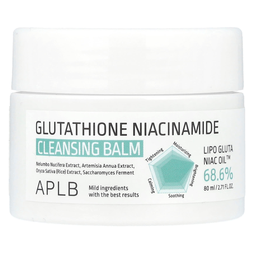 APLB, Глутатион никотинамид, очищающий бальзам, 80 мл (2,71 жидк. Унции)