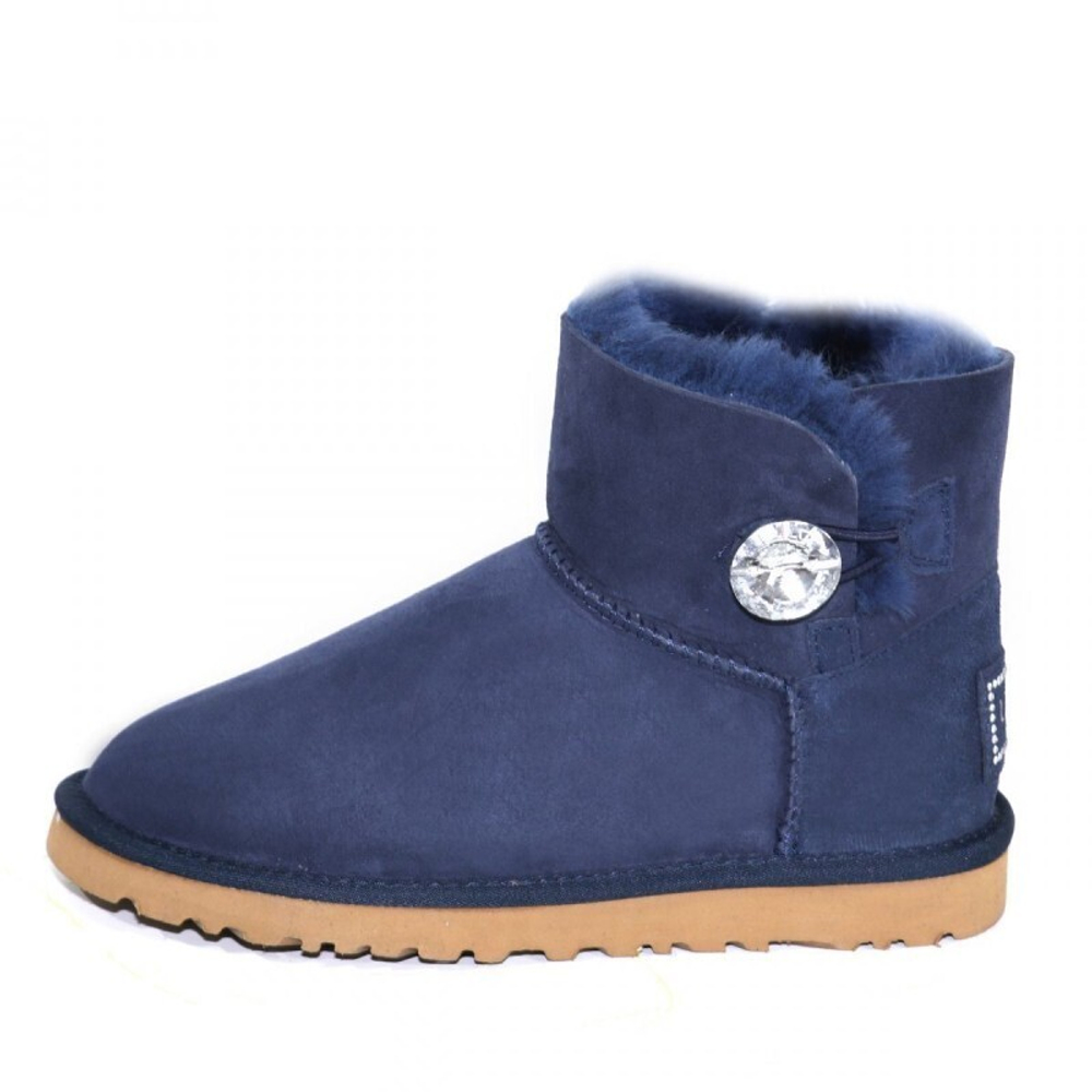 Угги Mini Bailey Button Bling Navy