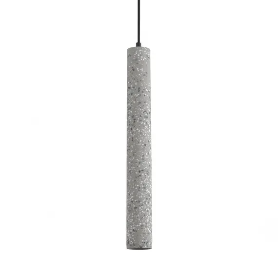 8357/1B SUSPENTIONI черный/серый, металл/цемент Подвес GU10 LED 5W 220V SHAMAREL