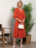 Платье Мадлен (оранжевое) П15624-18М LT Collection