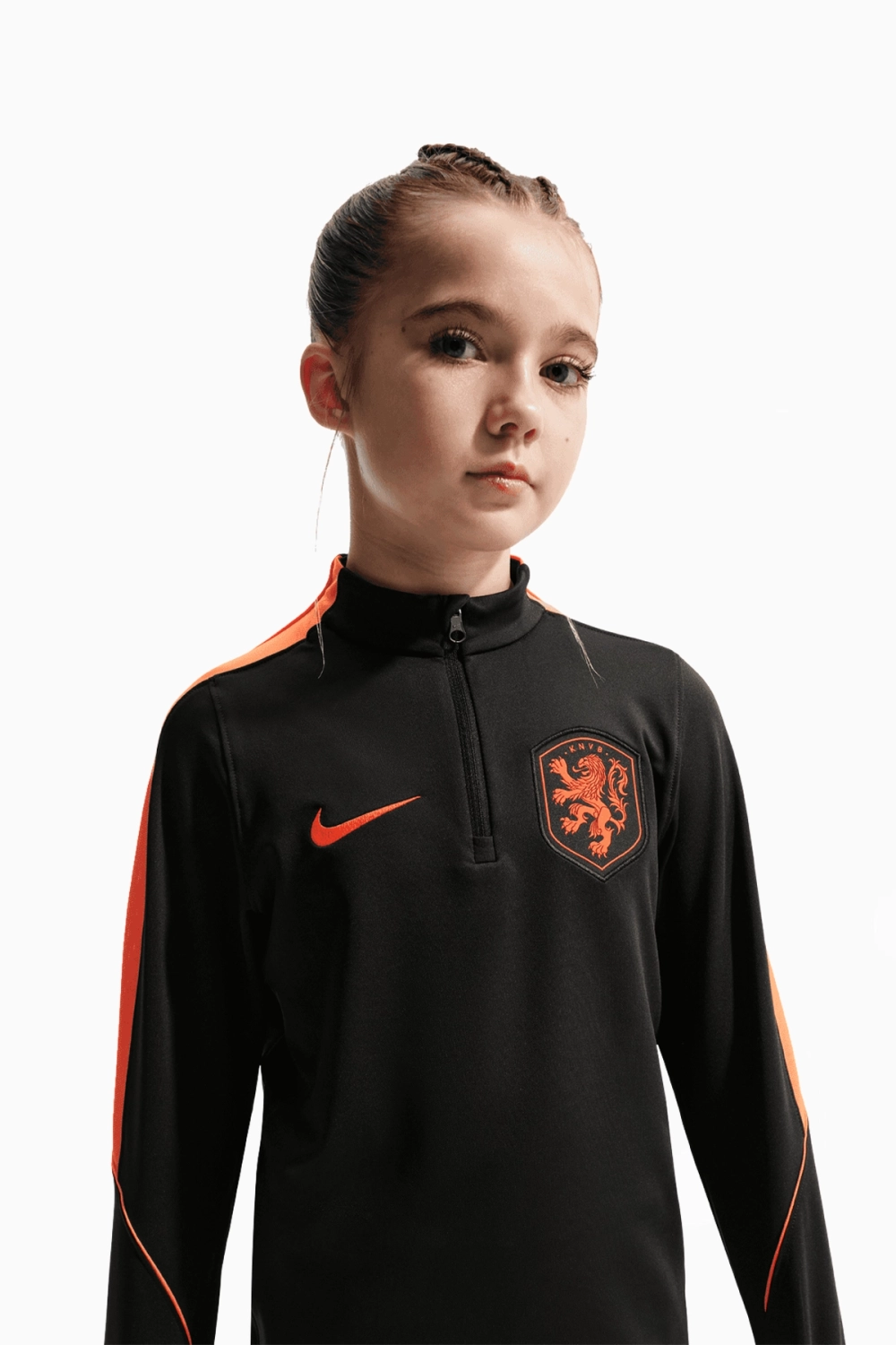 Кофта Nike Netherlands 2026 Strike Junior - черный