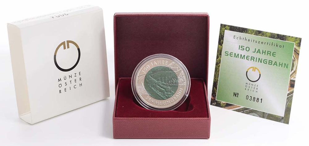 АВСТРИЯ, 2004, 25 ЕВРО [БИМЕТАЛЛ: СЕРЕБРО + НИОБИЙ]