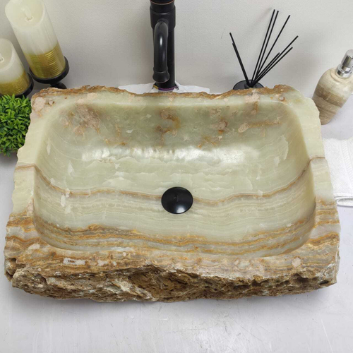 Раковина из оникса Erozy Green EO-60480 59*42*15