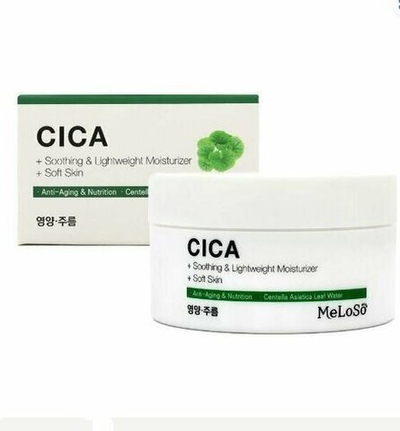 Meloso Cream Cica Soothing Крем для кожи успокаивающий с центеллой, 100 мл