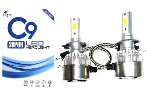 Лампа H11 12V CREE 36W/3800LM 6000K 2 шт (со встр. вентилятором) (Torino Auto)