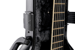 Кейс кофр для акустической гитары DGCASE@30-02А внешн. размеры 475*200*1177мм НА КОЛЕСАХ и ДОПОЛНИТЕЛЬНОЙ РУЧКОЙ