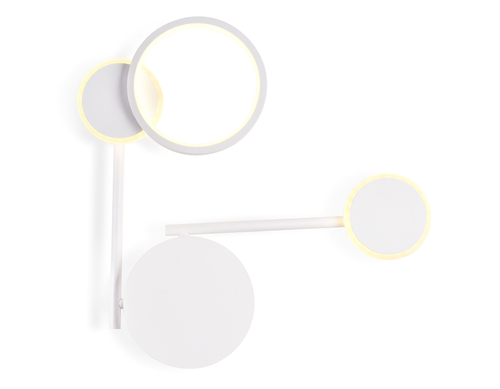 Настенный поворотный светодиодный светильник FL5197 SWH белый песок LED 3000K 13W 445*400*60