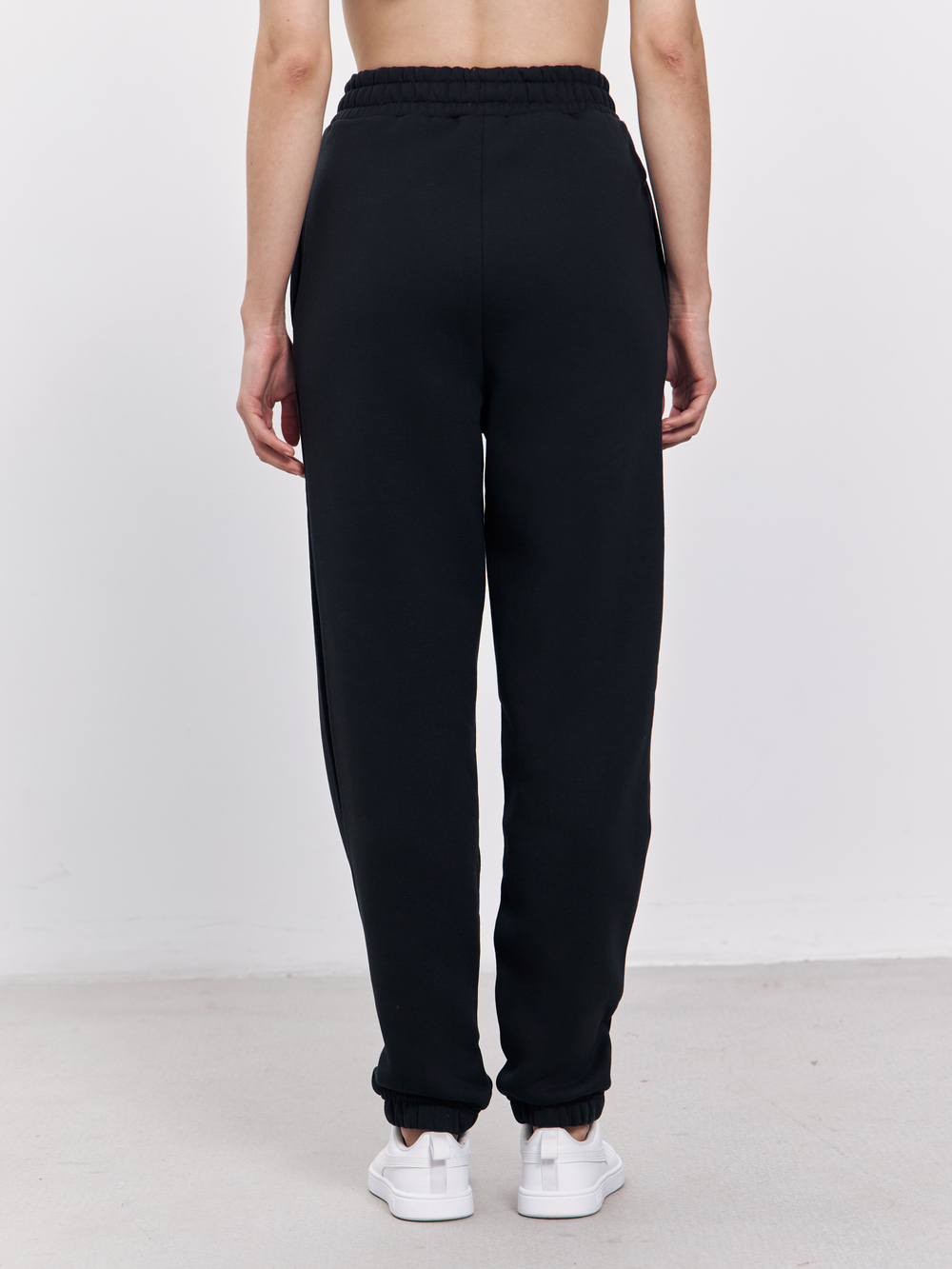 Брюки женские с начесом (темно-серый)