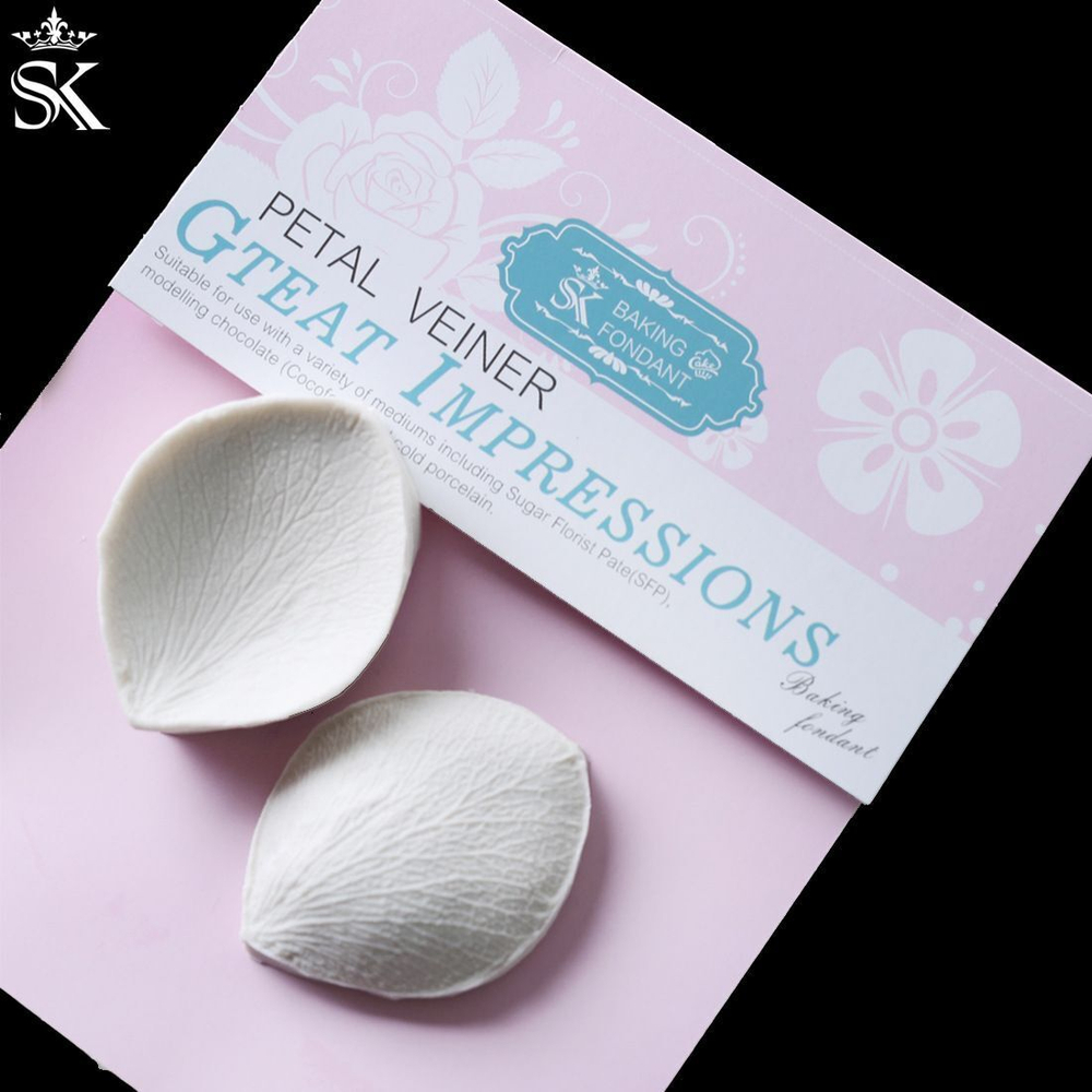 Молд вайнер силиконовый для лепки цветов "Лепесток Гардении"