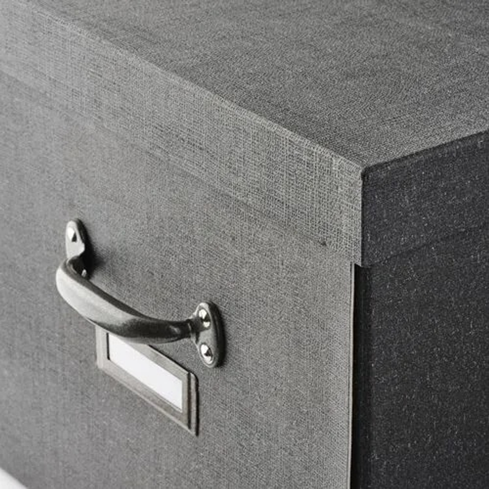 ТОГ TJOG Коробка с крышкой 25x36x15 см, серая