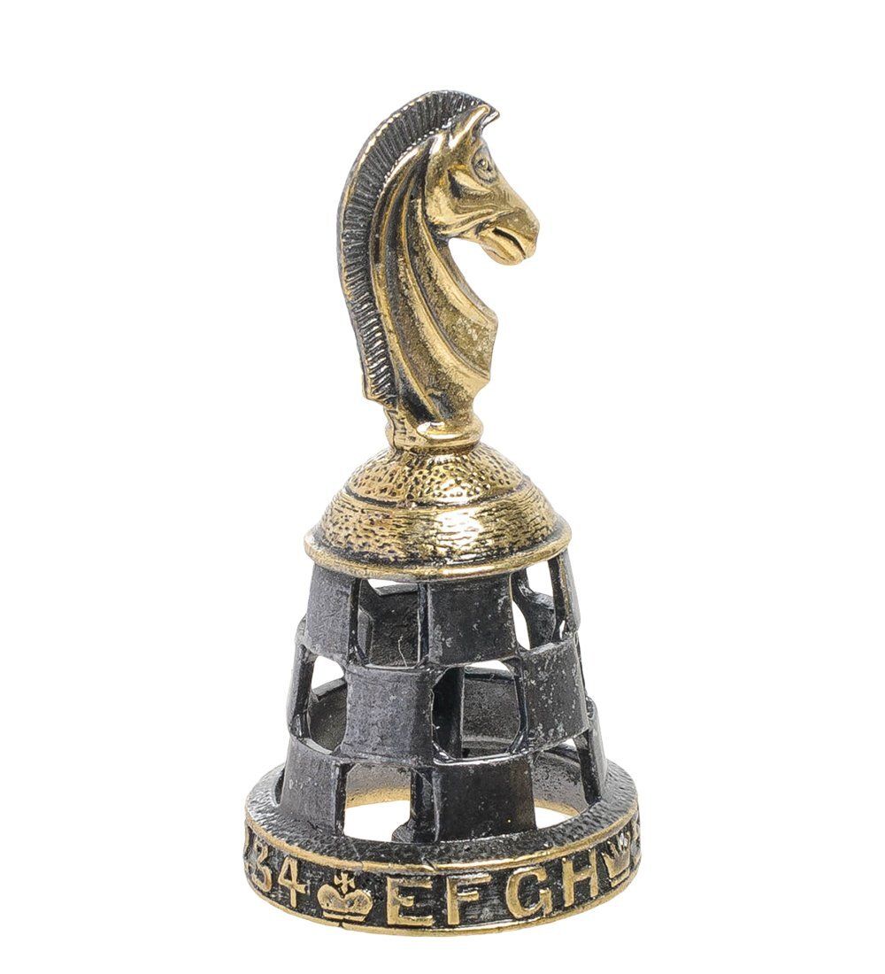 AM-2019 Фигурка «Колокольчик-шахматы» (латунь)
