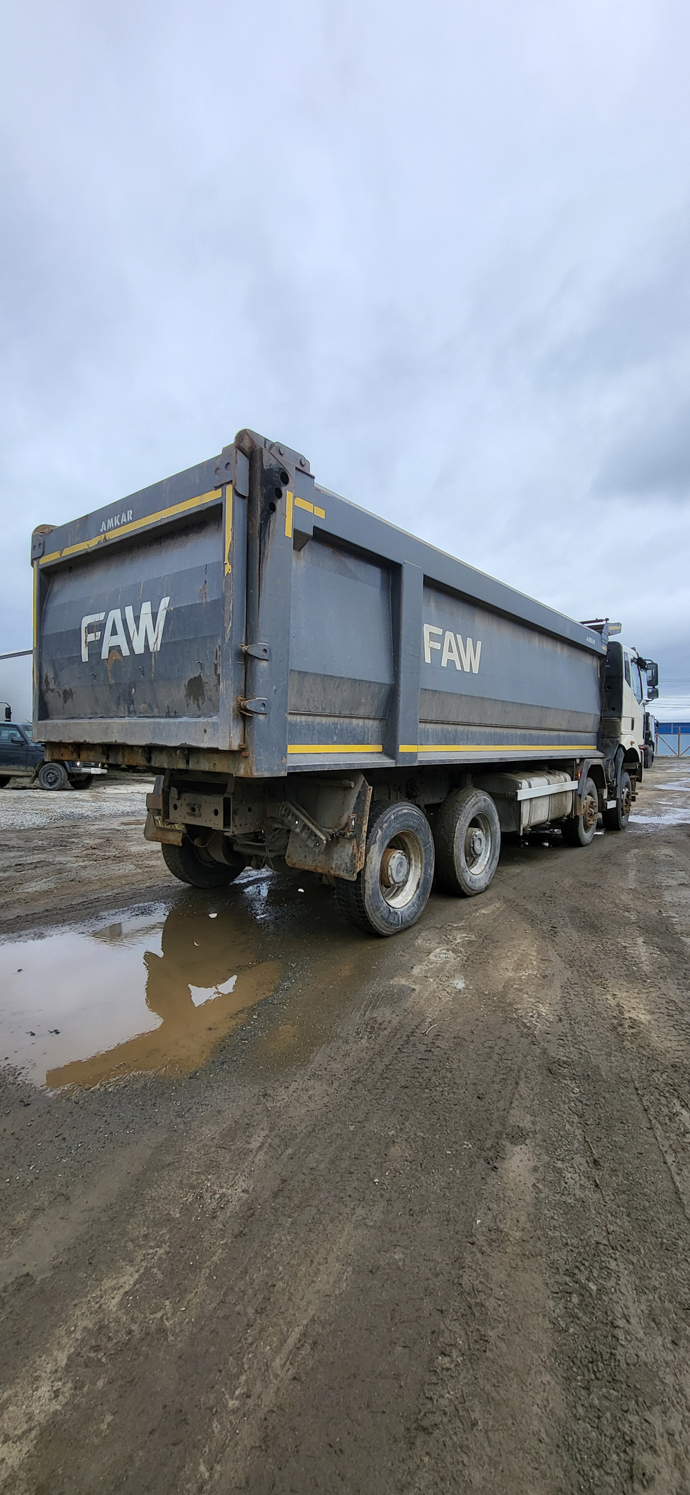 Автомастер 6589* на шасси FAW CA 3310 8x4 Самосвал 658983-01 (Дизельный, 11,1 л, 420 л.с, МТ)