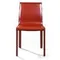 Стул Barrie красная кожа