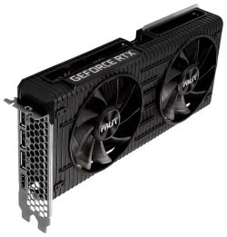 Видеокарта Palit RTX3060Ti 8192Mb  PCI-E RTX3060Ti 8GB DUAL OC GDDR6 256b, HDMI DPx3 (RET) NE6306TS19P2-190AD