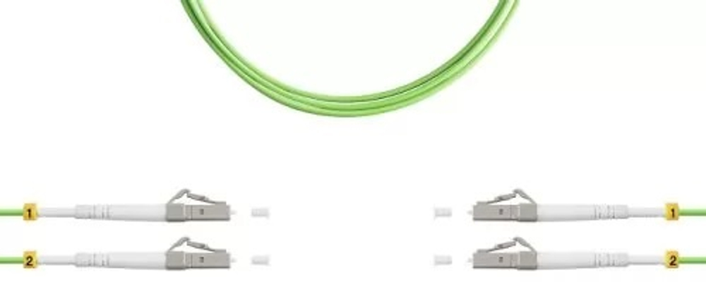 Кабель патч-корд волоконно-оптический Vimcom DPC-MM50(OM5)-LSZH-3.0-LC-LC-15