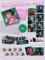 (ПРЕДЗАКАЗ) Альбом ATEEZ - GOLDEN HOUR : PART.5 14th Mini Album DIGIPACK RANDOM Version