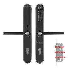 Накладки электронного замка Home Slim Black 4238 (врезной механизм отдельно)