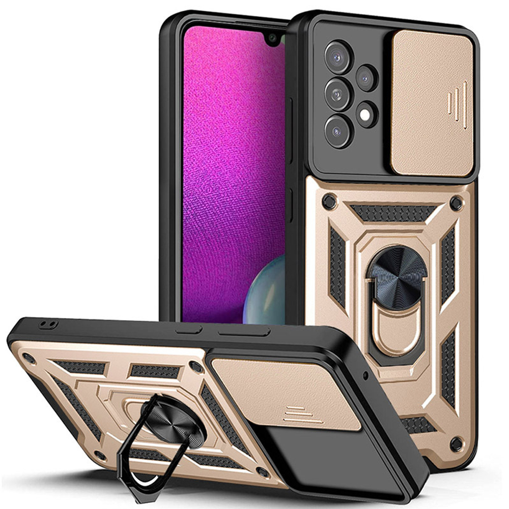 Чехол с кольцом Bumper Case для Samsung Galaxy A73