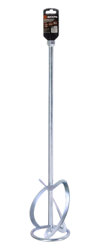 Насадка-миксер оцинкованная Вихрь 600х120 мм, М14, для строительных миксеров