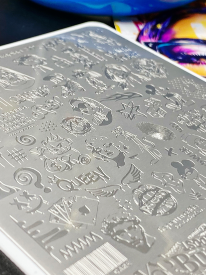 Пластина для стемпинга Enigma Stamping №029