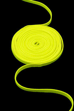 Туннельная лента 10 мм лимон-лайм неоновая