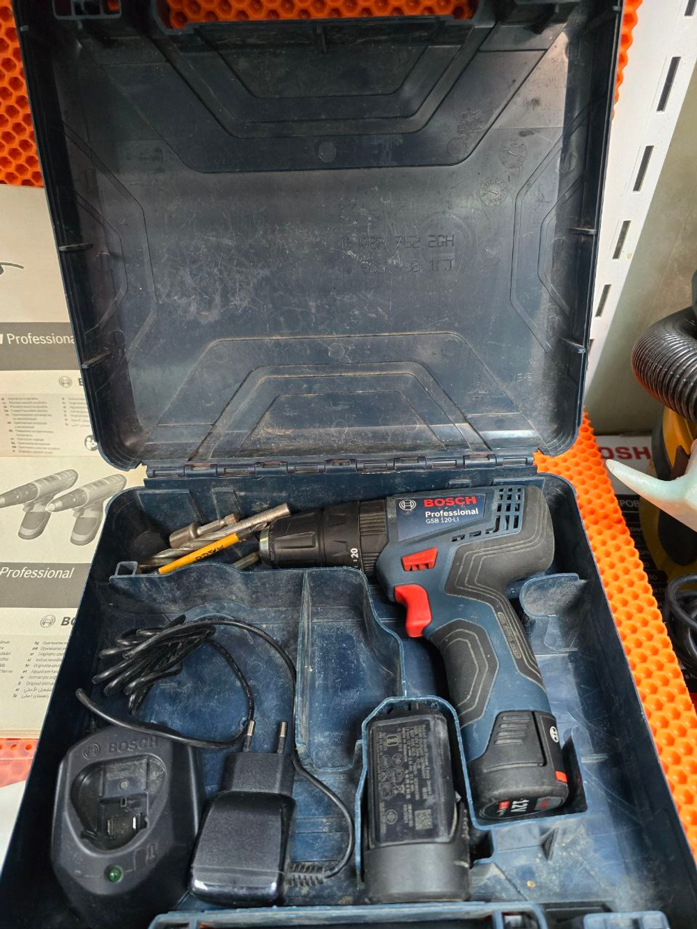 Шуруповерт bosch gsb 120-li