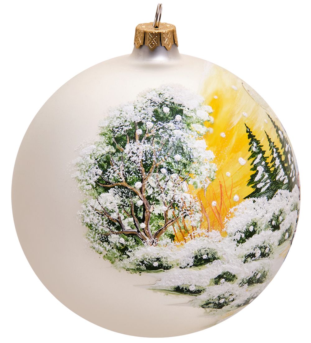 Элита НФШ-1492 Ел.украшение Шар «Солнечный день» 120 мм